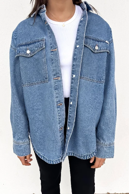 Warm Winter Series Structured blazer coat A Ada Shacket