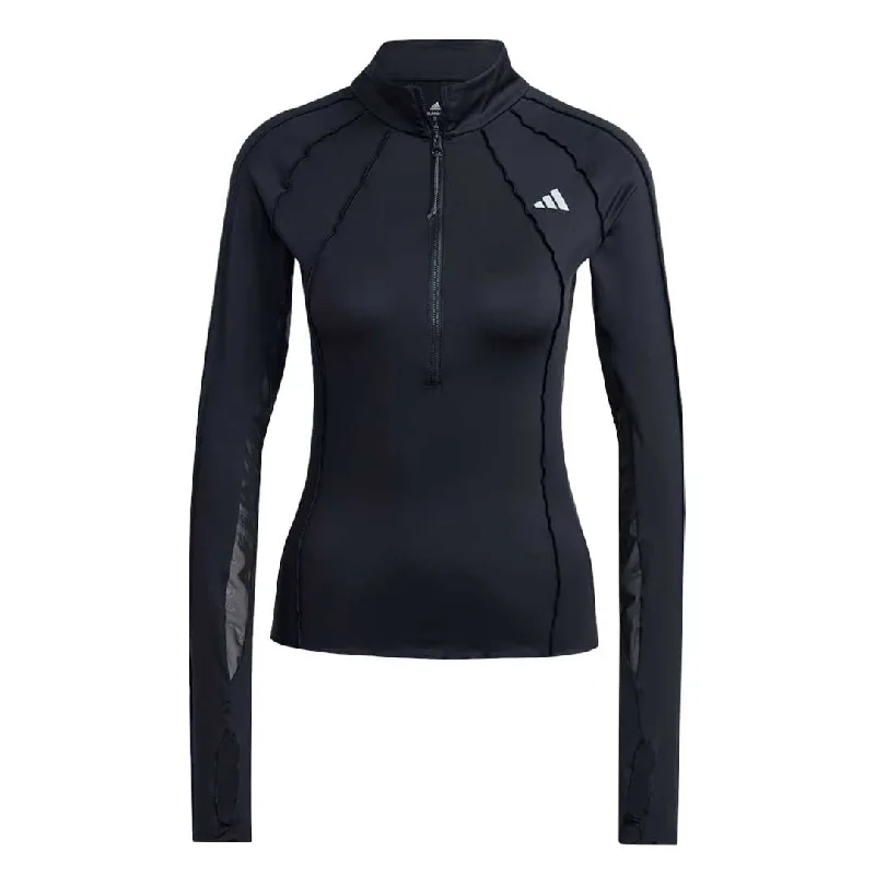 Comfortable And Simple Workout shorts adidas - Women's Collective Power 1/2 Zip Long Sleeve Shirt (HM4335) Comfortable And Simple Workout shorts adidas - Women's Collective Power 1/2 Zip Long Sleeve Shirt (HM4335)