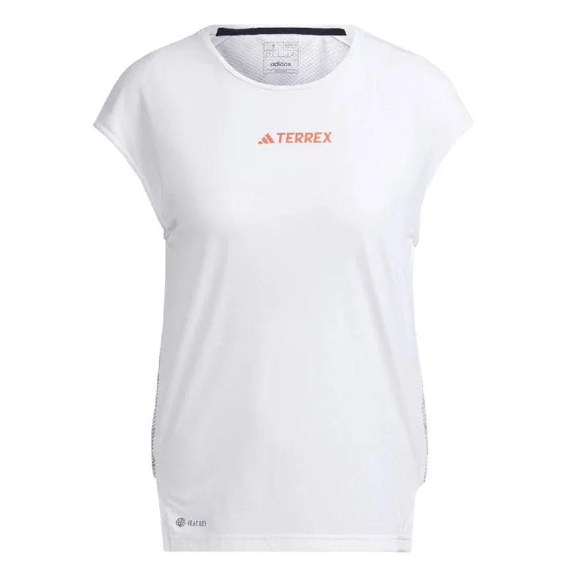 Printing decoration Athletic leggings adidas - Women's Terrex Agravic Pro Tail Running T-Shirt (HL1729)