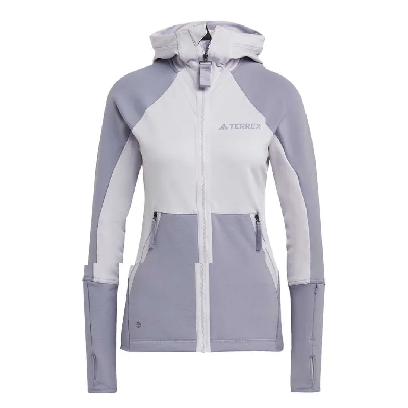 Celebrity Style Racerback workout top adidas - Women's Terrex Flooce Hooded Jacket (HU1851) Celebrity Style Racerback workout top adidas - Women's Terrex Flooce Hooded Jacket (HU1851)