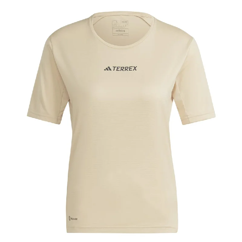 Unique prints Athletic hoodie adidas - Women's Terrex Multi T-Shirt (HM4038)