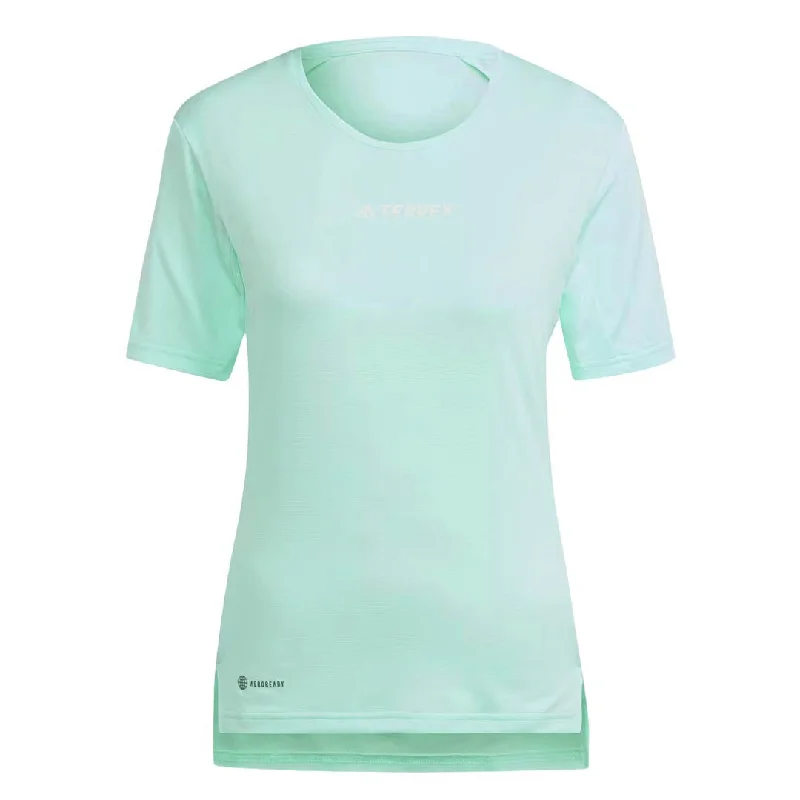 Moisture wicking Fitted leggings adidas - Women's Terrex Multi T-Shirt (HZ6258)