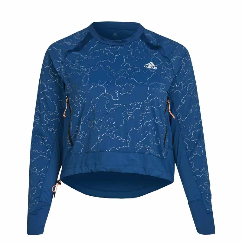 Knitted Design Relaxed-fit hoodie adidas - Women's X-City Running Crewneck Cover Up Jacket (HN0708) Knitted Design Relaxed-fit hoodie adidas - Women's X-City Running Crewneck Cover Up Jacket (HN0708)