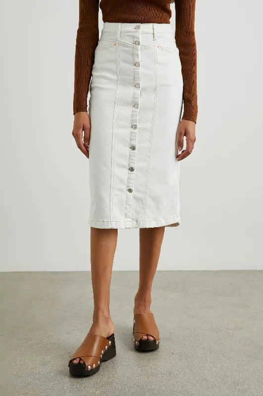 Ultra-lightweight BROADWAY SKIRT - VINTAGE ECRU