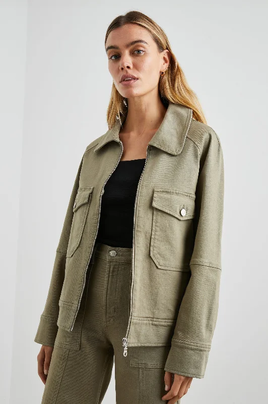 Sports Express CHEYENNE JACKET - WASHED OLIVE