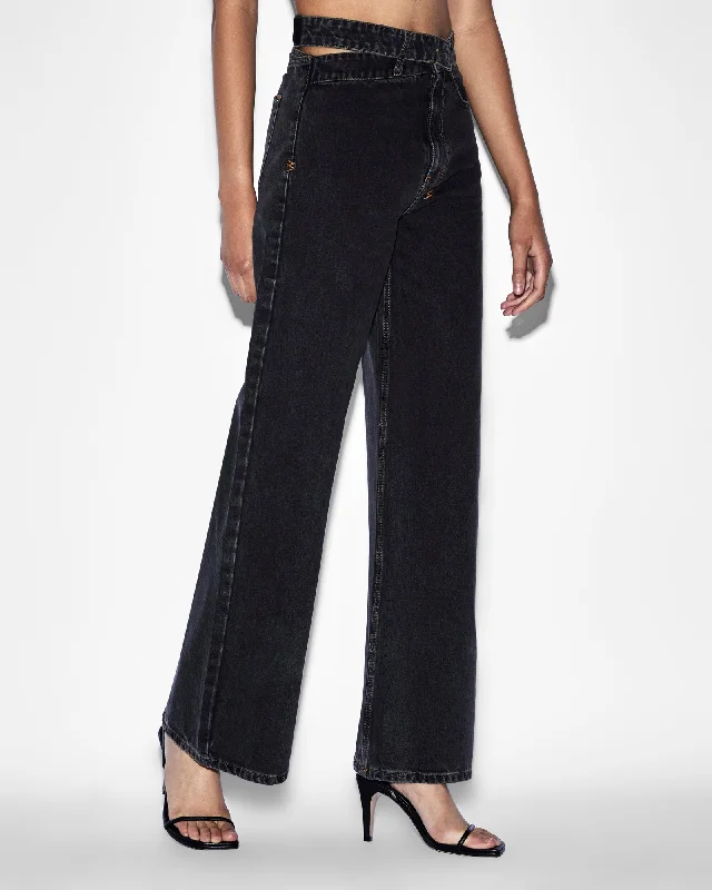 Ultra-lightweight STRIDER DETTACHED JEAN RAVEN