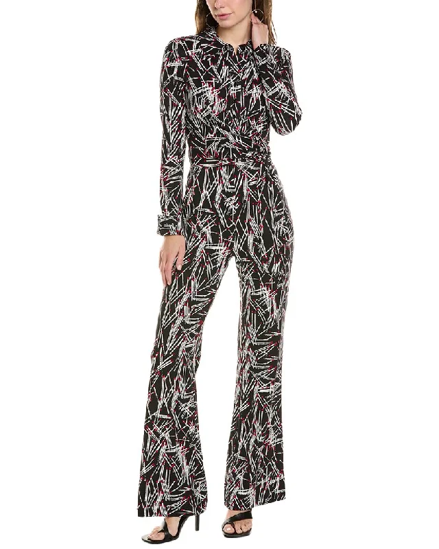 Sports Functional Style Backless bodysuit Diane von Furstenberg Michele Jumpsuit