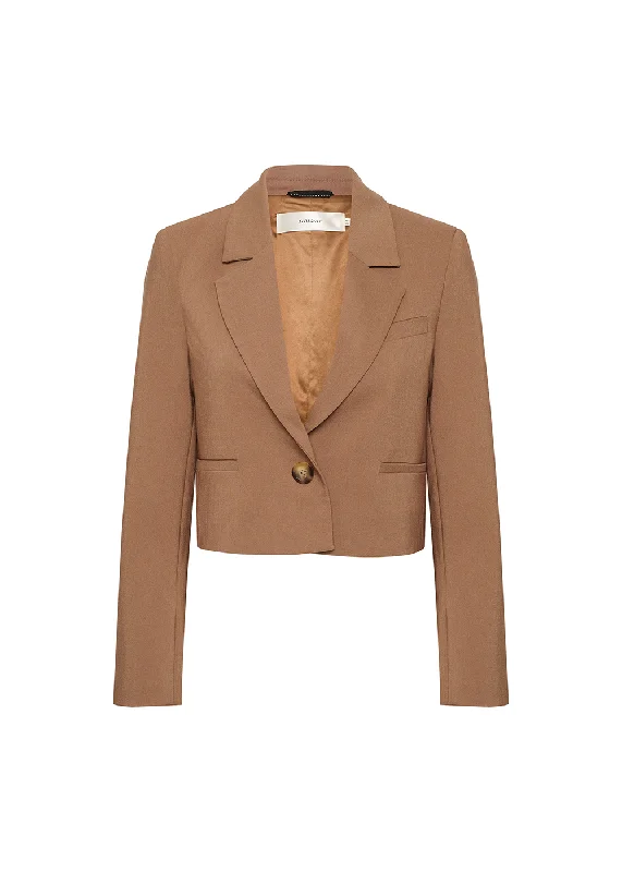 British casual Relaxed fit blazer Khai Short Blazer