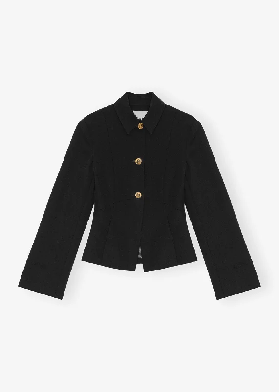Luxury and fashionable Cape-style blazer Light Twill Suiting Blazer