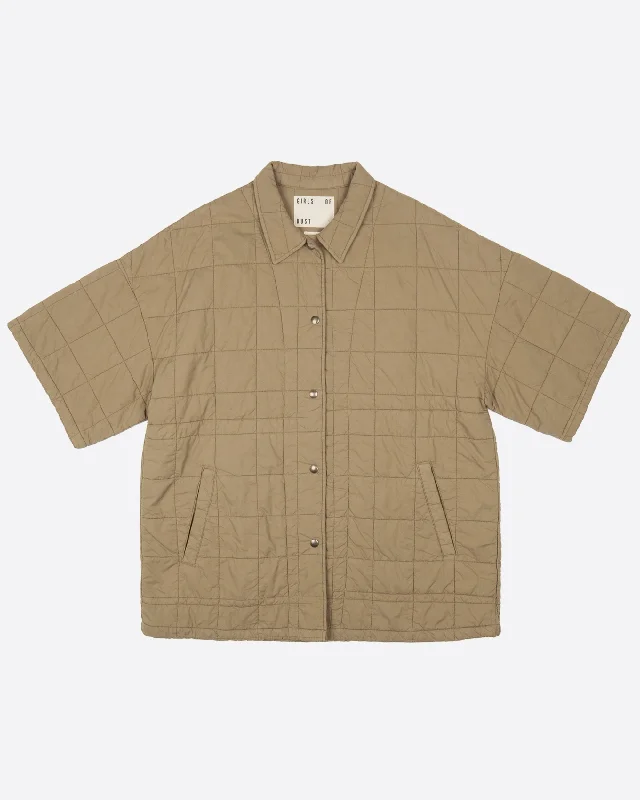 Avant-garde trend Puffer jacket Kyoto Overshirt Cotton Quilt Elmwood