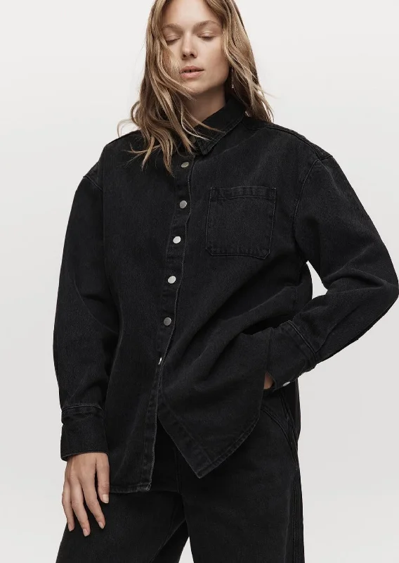 Independent design Alfalfa Shirt Washed Black