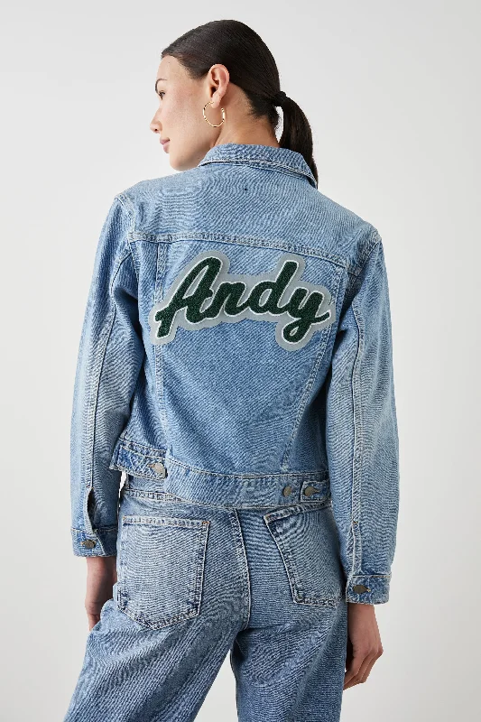 Innovative Design MULHOLLAND JACKET CUSTOM EMBROIDERY - ORIGINAL BLUE