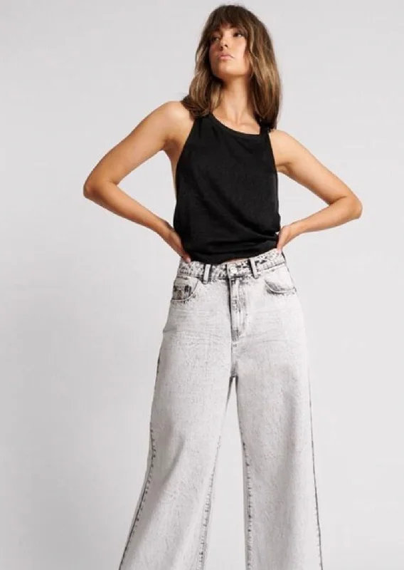 Sports Jumpsuit Love Machine Jeans Bianco