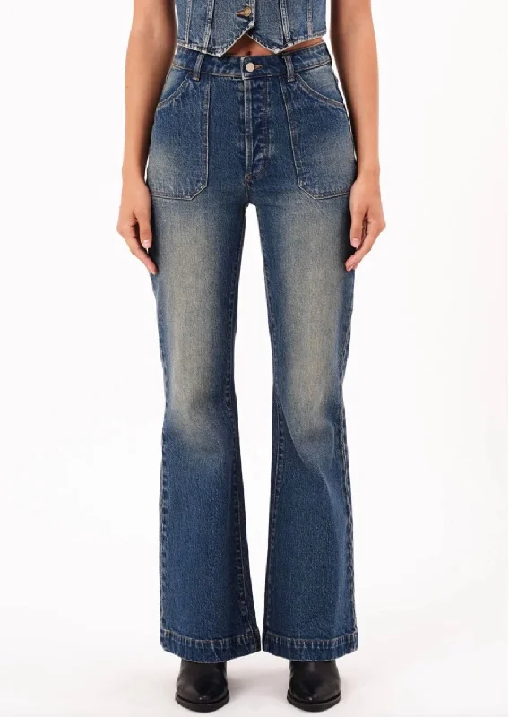 Sports litigation style Eastcoast Flare Mavis Organic Vintage Blue