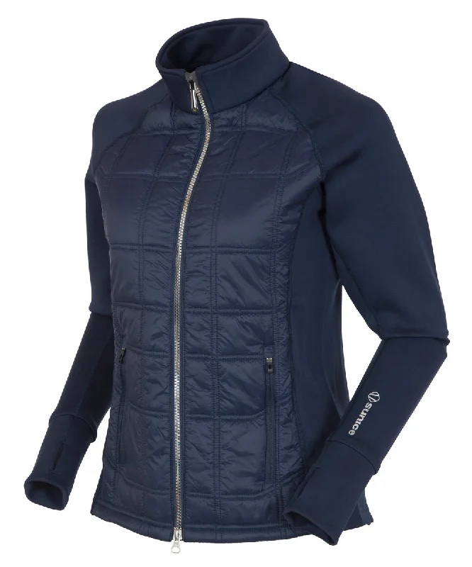 Street Sports Shoes Slim-fit puffer Women's Ella Hybrid Lightweight Thermal Stretch Jacket