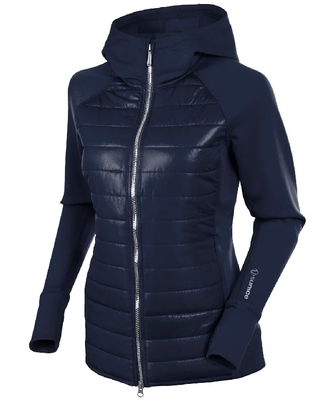 Celebrity Style Luxurious faux fur Women's Lola Thermal Stretch Jacket with Hood