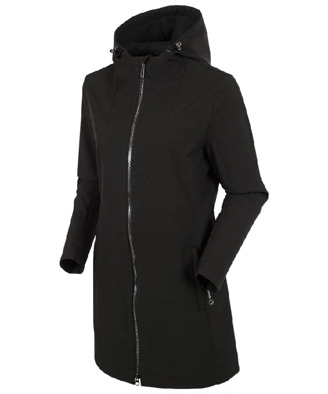 Party Wear Boxy-fit jacket Women's Brooklyn Softshell Car Coat with Hood