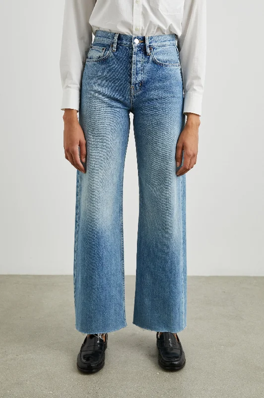 Cool Breeze At Night GETTY WIDE LEG - OLD INDIGO
