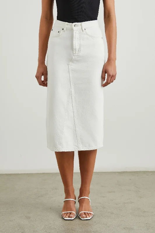 Luxury and fashionable HIGHLAND SKIRT - ECRU