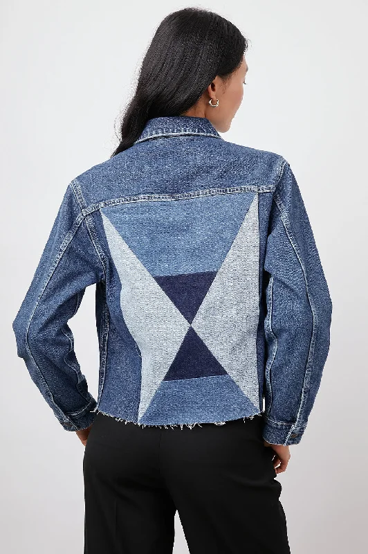 Design Perception MULHOLLAND JACKET - QUILTED INDIGO
