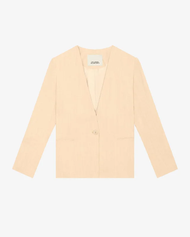 Knitted Design Cropped jacket Veste Manzil