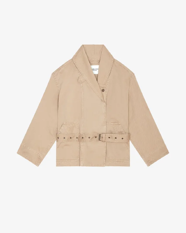 Personalized print Color-blocked jacket VESTE PRUNILLE