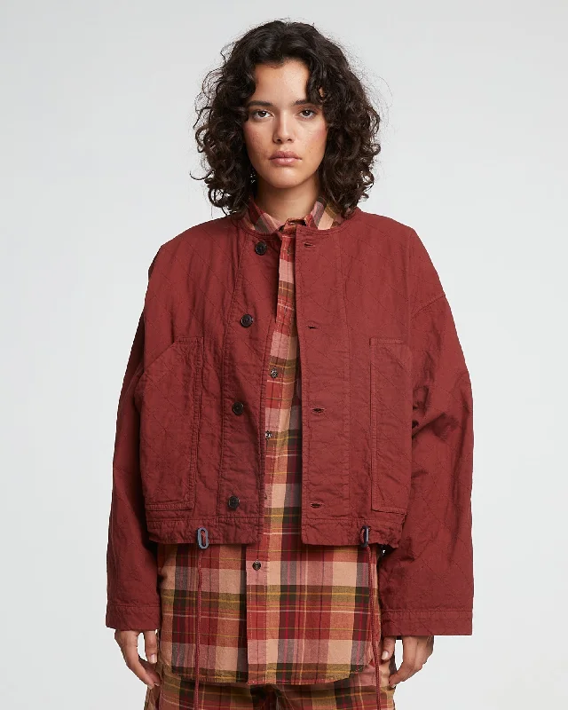 Design Perception Classic puffer coat G.o.D Nuclear Jacket Mighty Cotton Cinnamon