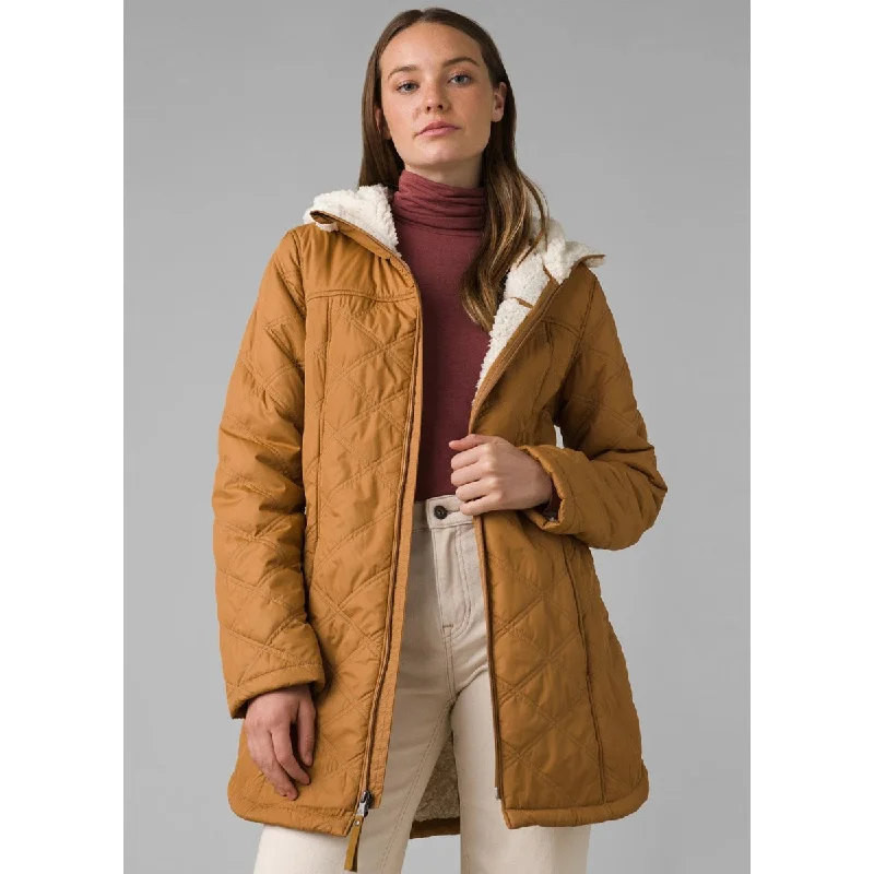 Single-shoulder Neck Design Lightweight jacket Women's Esla Coat
