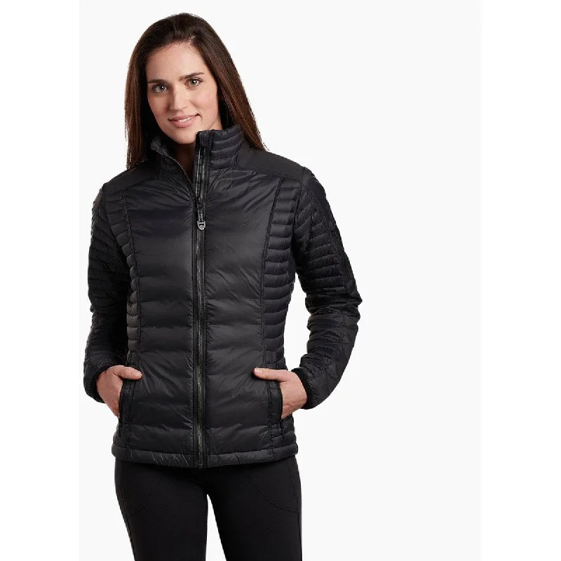 High waist design Zip-up fleece Women's Spyfire Jacket