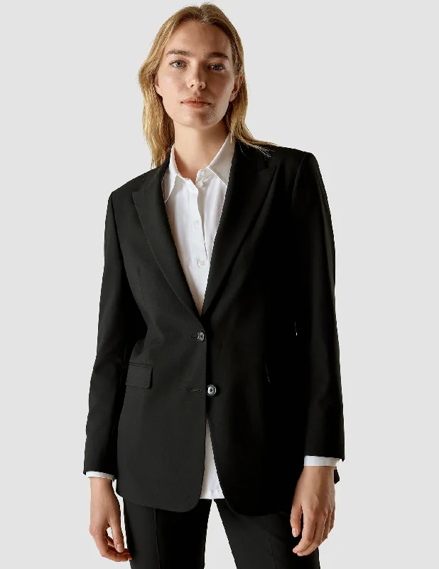 Design sense Slimline blazer Essential Blazer Black