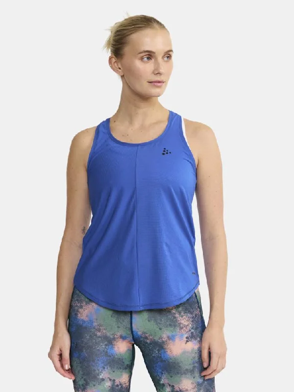 Boutique display Padded sports bra Women's CORE Charge Rib Singlet