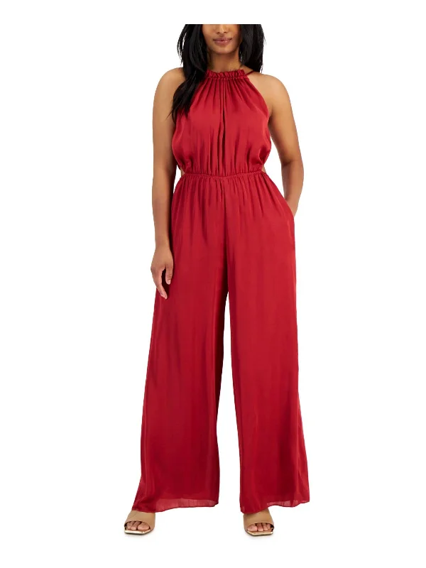 Mid-length Style Glam bodysuit Womens Cut-Out Polyester Jumpsuit