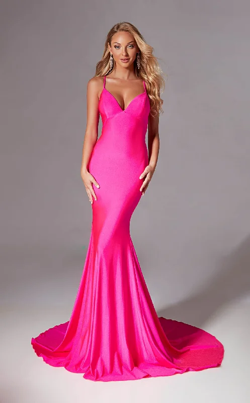 High waist design Feather evening dress Aerie Couture 212 Dress