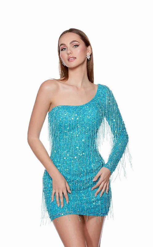 Classic Series Sequin embroidered gown Alyce 4646 Dress