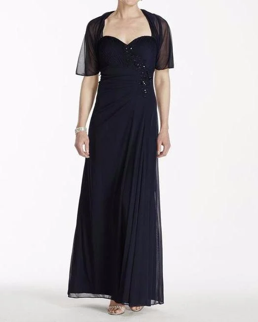 Hip-hop Style Column evening gown Cachet Long Formal Dress Evening Gown with Bolero Hip-hop Style Column evening gown Cachet Long Formal Dress Evening Gown with Bolero
