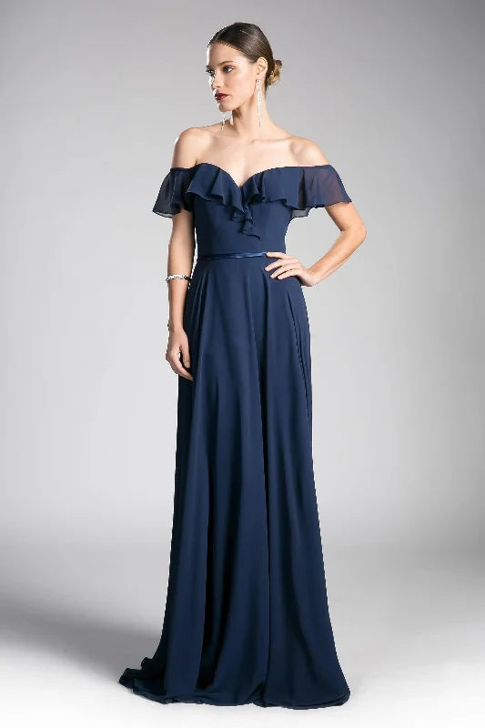 Sports Cool Sequin feather hem dress Cinderella Divine CJ246 Off Shoulder Ruffled Chiffon Empire Waist Formal Dress Sports Cool Sequin feather hem dress Cinderella Divine CJ246 Off Shoulder Ruffled Chiffon Empire Waist Formal Dress
