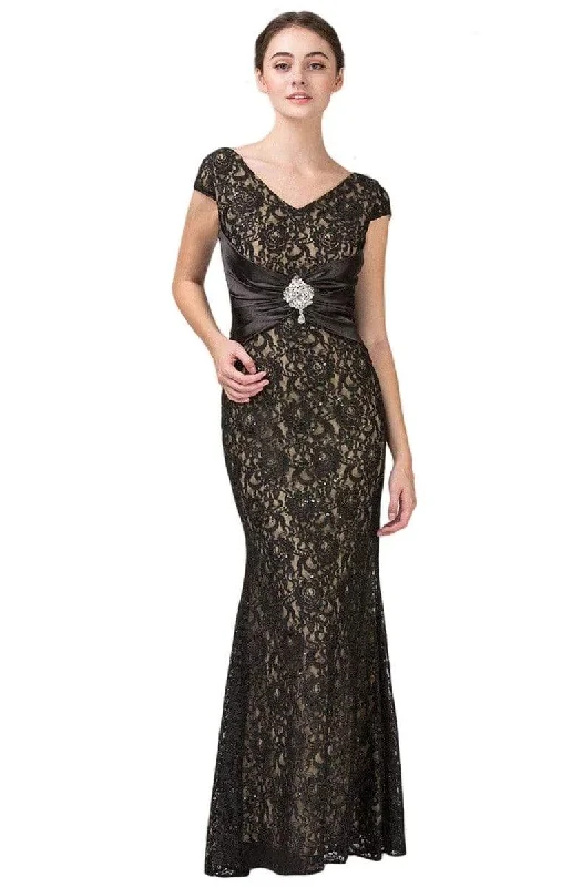Street Style Ruffled tulle evening gown Eureka Fashion - 2003 Lace V-neck Trumpet Dress Street Style Ruffled tulle evening gown Eureka Fashion - 2003 Lace V-neck Trumpet Dress