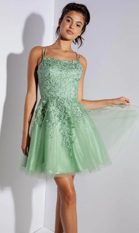 Style Design Sheer evening dress Eureka Fashion 9727 - Double Straps A-Line Cocktail Dress Style Design Sheer evening dress Eureka Fashion 9727 - Double Straps A-Line Cocktail Dress
