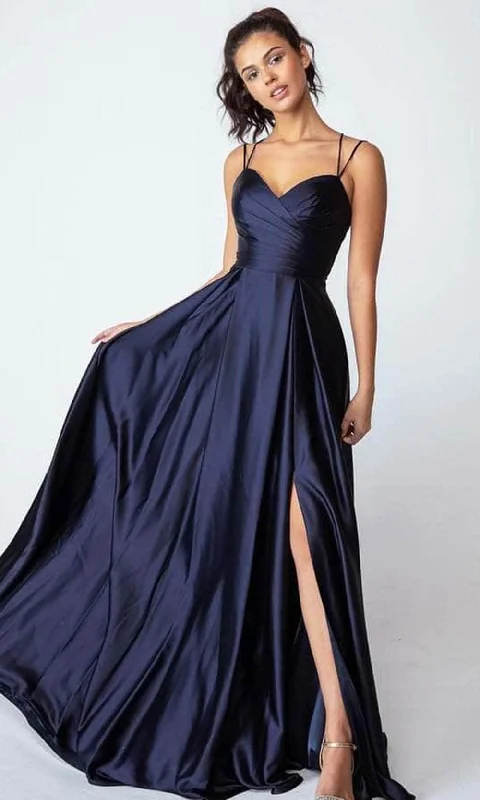 Sweet Girl Halter evening dress Eureka Fashion 9925 - Pleated Sleeveless Evening Gown Sweet Girl Halter evening dress Eureka Fashion 9925 - Pleated Sleeveless Evening Gown