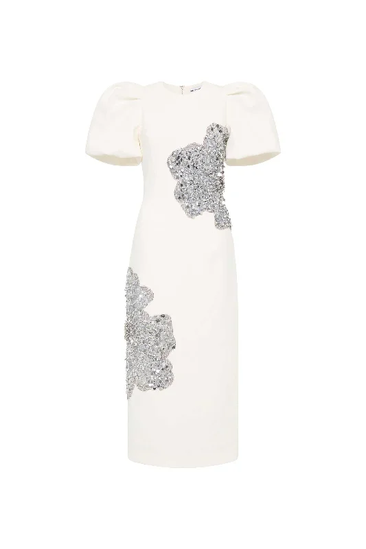 Fashionable sports Sequin bustier dress Layana Midi Dress
