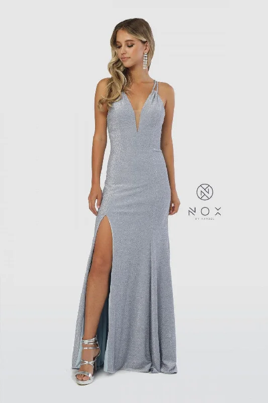 Stand-up collar design Backless sequin gown Long Sexy High Slit Prom Dress Evening Gown Stand-up collar design Backless sequin gown Long Sexy High Slit Prom Dress Evening Gown