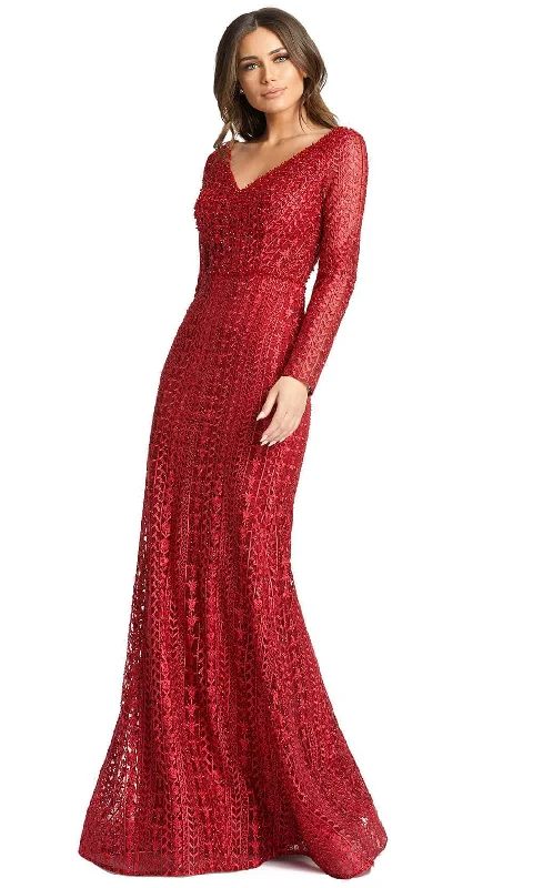 Slim Fit Slim fit evening dress Mac Duggal 20271 - Long Sleeve Mother of the Bride Dress Slim Fit Slim fit evening dress Mac Duggal 20271 - Long Sleeve Mother of the Bride Dress
