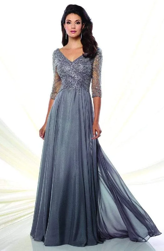 Street Vertical And Horizontal Design A-line ball gown Montage by Mon Cheri - 116950W Mother of the Bride Dress Street Vertical And Horizontal Design A-line ball gown Montage by Mon Cheri - 116950W Mother of the Bride Dress