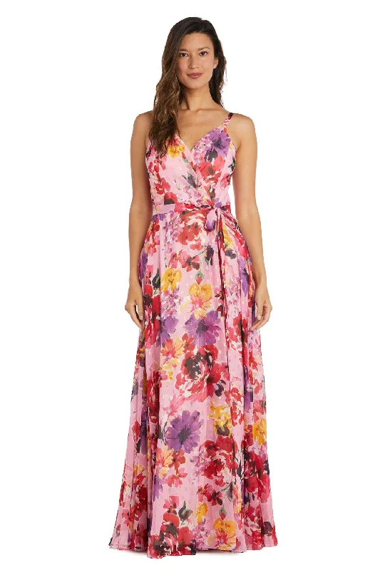 Elegant And Elegant High-low evening gown Nightway Long Formal Floral Print Dress 22164 Elegant And Elegant High-low evening gown Nightway Long Formal Floral Print Dress 22164