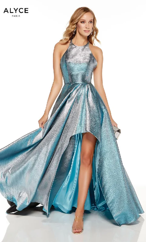 Sports suit style Bold color ball gown Alyce Prom Dress 60714