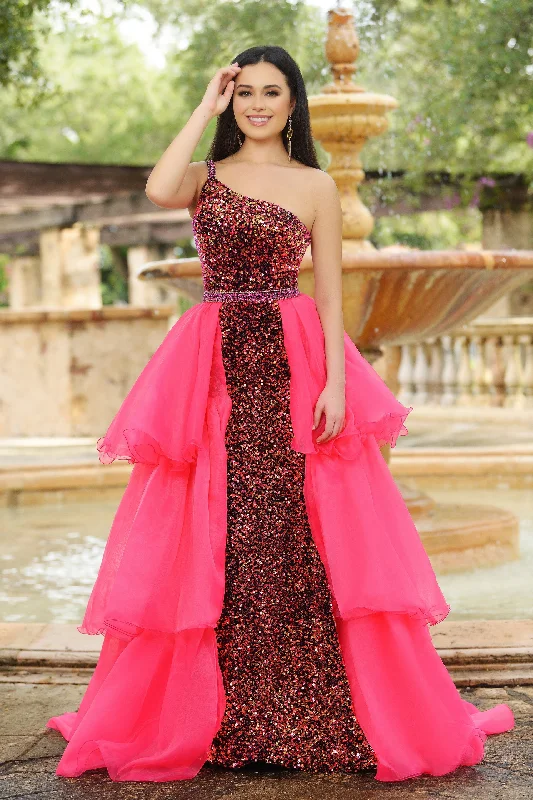 Street Vertical And Horizontal Design Empire waist ball gown Ava Presley 27715