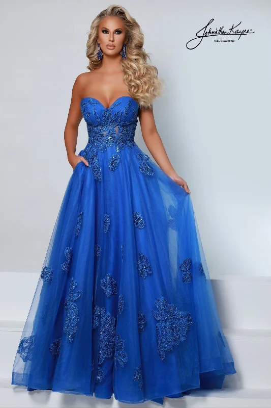 Fun and cute Sparkling tulle ball gown Johnathan Kayne 2518