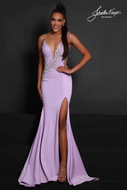 Classic Retro Low back satin ball gown Johnathan Kayne 2674