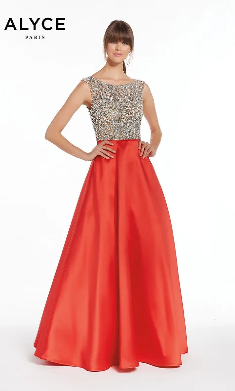 Innovative Design Sweetheart satin ball gown The Secret Dress by Alyce Dress 1405